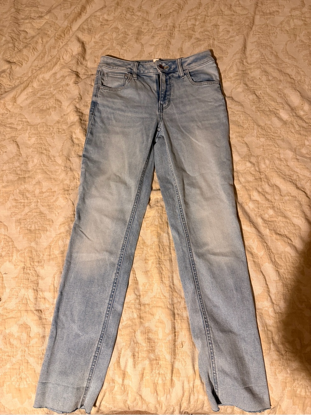 Light Blue Women's Straight-Leg Jeans Maurice’s